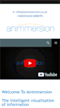 Mobile Screenshot of animmersion.co.uk