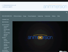 Tablet Screenshot of animmersion.co.uk